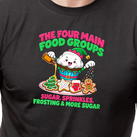 The Four Main Food Groups T-Shirt
