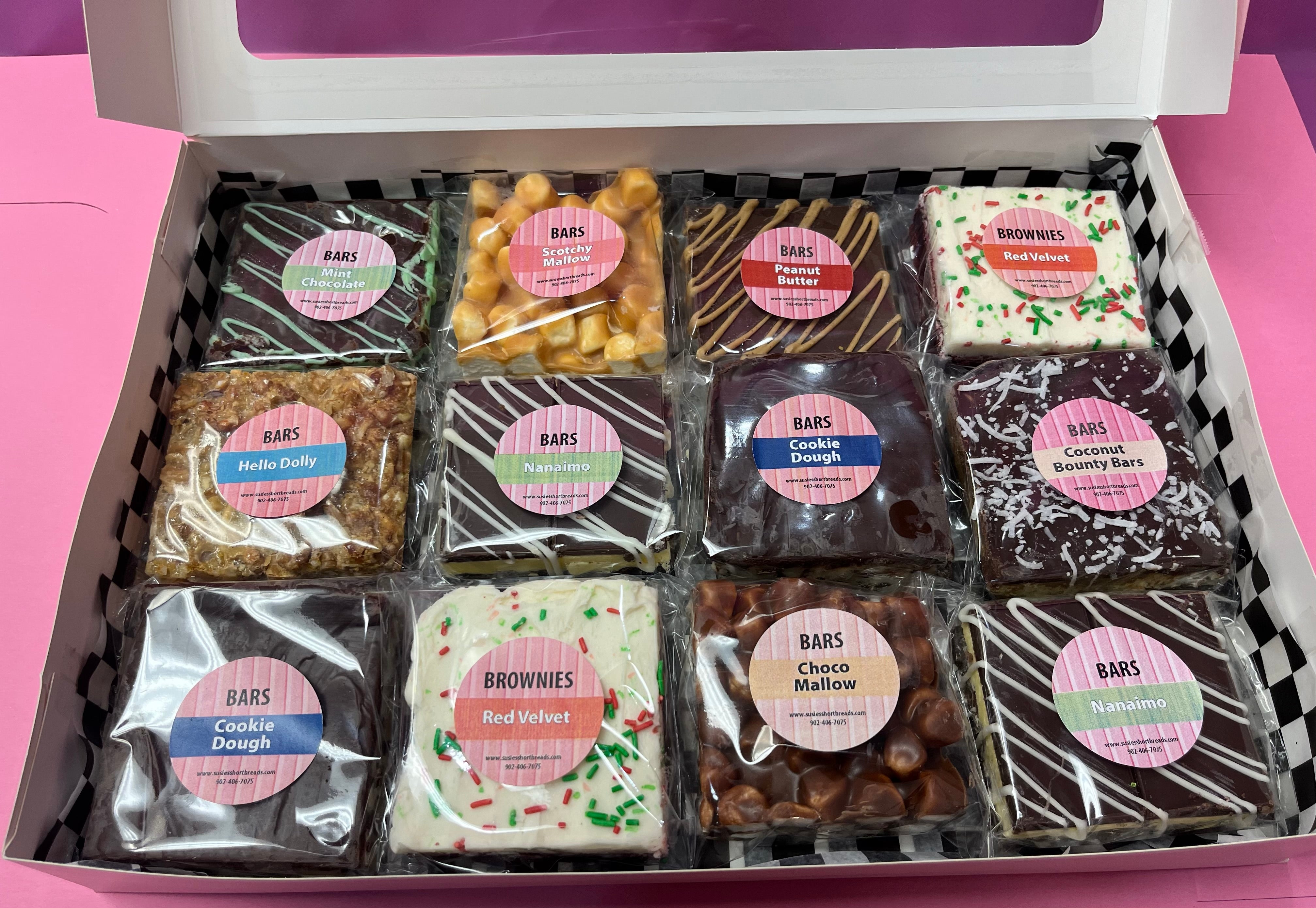 Square Bar Slices Gift Box