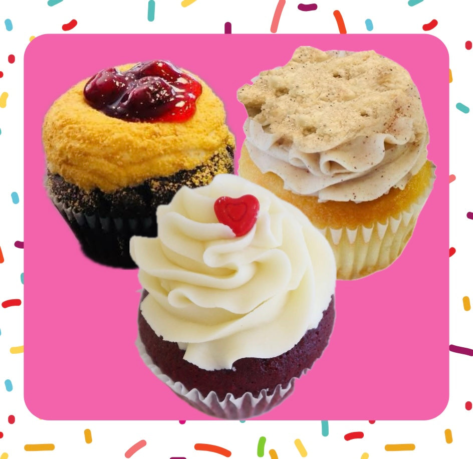 Mother’s Day Feature Cupcake Flavours (available until May 10th)