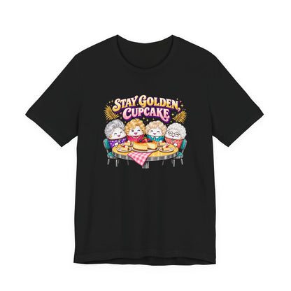 Stay Golden Cupcake