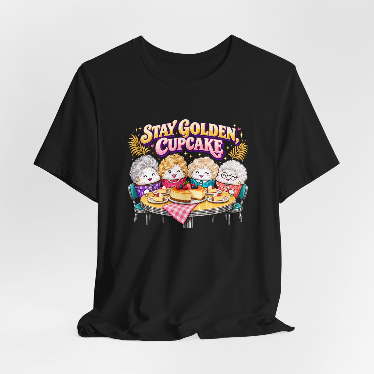 Stay Golden Cupcake