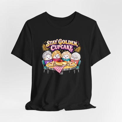 Stay Golden Cupcake