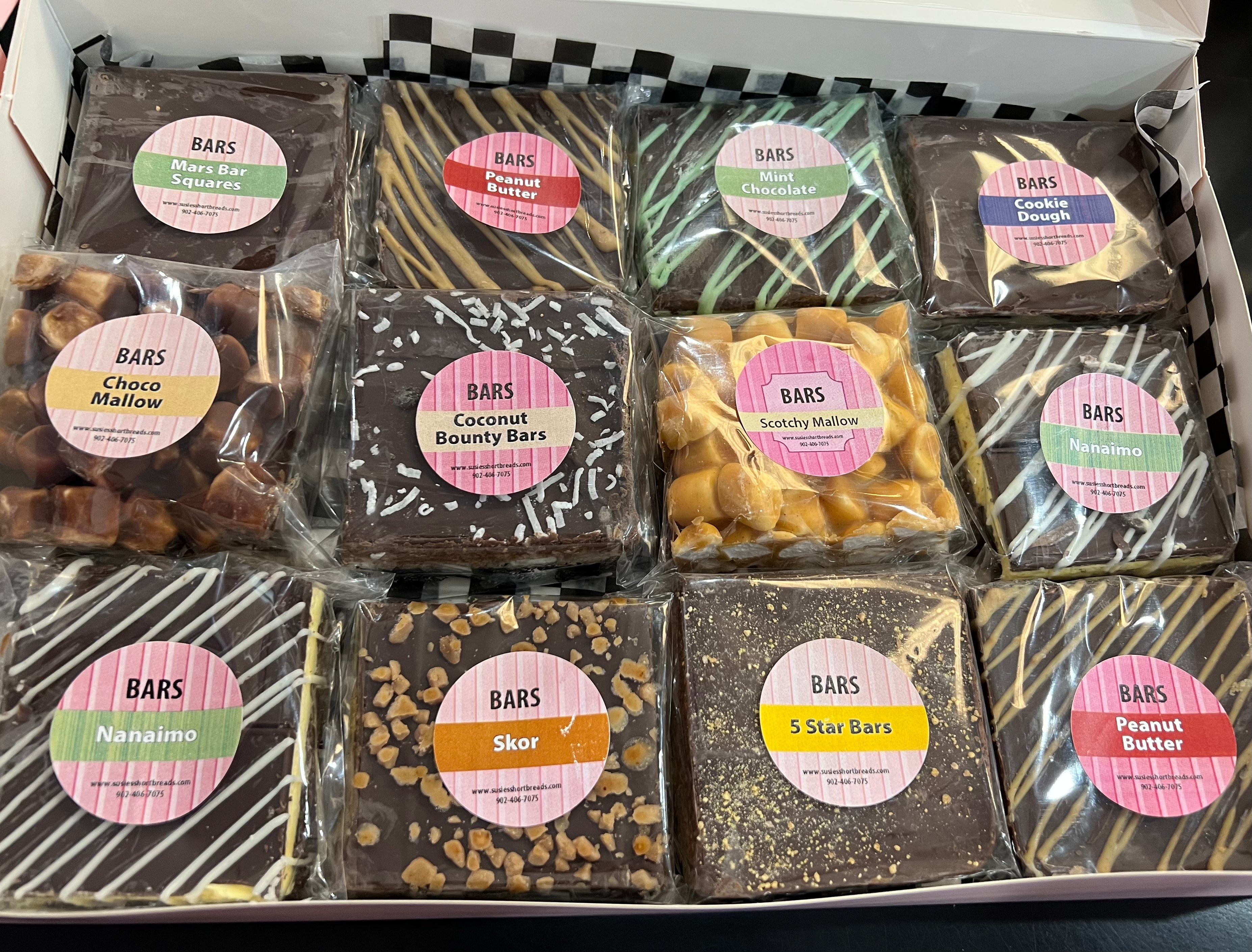 Square Bar Slices Gift Box