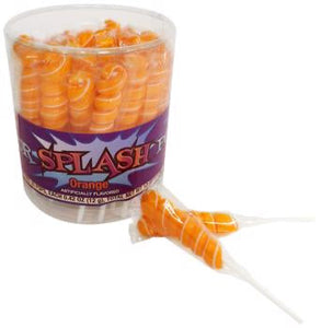 Suckers, Mini Swirl Pop (purple, pink, orange)