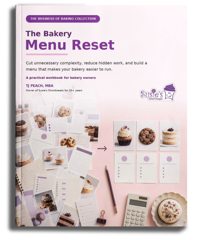 THE BAKERY MENU RESET
