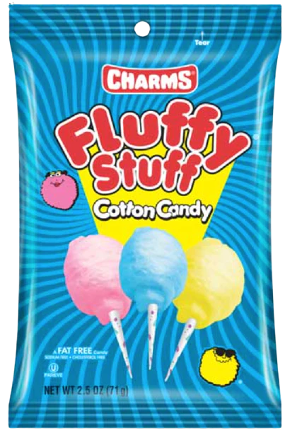 Cotton Candy, Charms Fluffy Stuff
