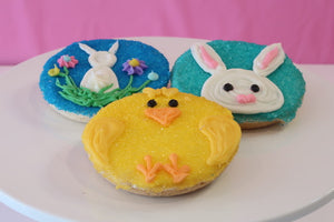 Hand Decorated Easter Shortbread Cookies